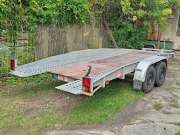 Autószállító utánfutó trailer 3000kg hidraulikus billenős